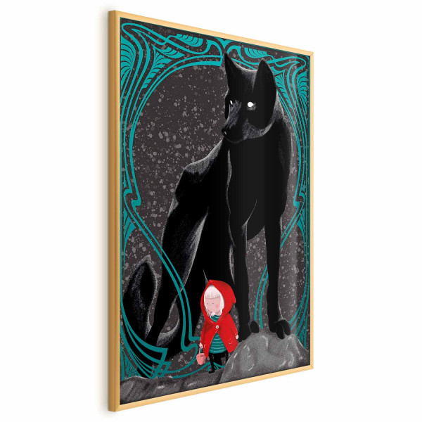Plakat Czerwony kapturek 21x30 cm 586694