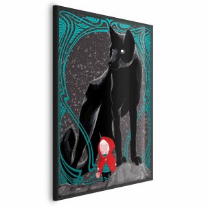 Plakat Czerwony kapturek 29,7×42 cm 583125 Plakat Czerwony kapturek 29,7×42 cm 583125