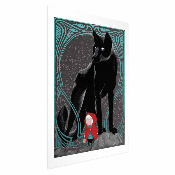 Plakat Czerwony kapturek 29,7x42 cm 577966