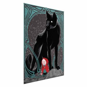 Plakat Czerwony kapturek 40×60 cm 584646 Plakat Czerwony kapturek 40×60 cm 584646