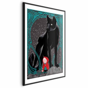Plakat Czerwony kapturek 60×90 cm 578667 Plakat Czerwony kapturek 60×90 cm 578667
