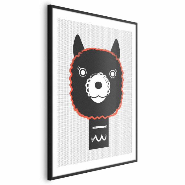 Plakat Dekoracyjna alpaka 29,7x42 cm 587720
