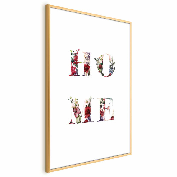 Plakat Dom w kwiatach 21x30 cm 580181
