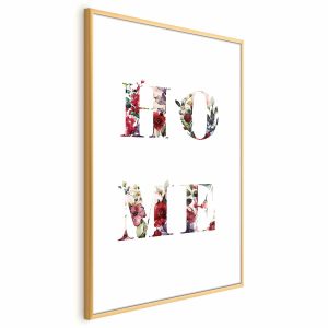 Plakat Dom w kwiatach 21×30 cm 582022