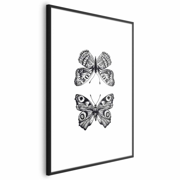 Plakat Dwa motyle 29,7x42 cm 588997