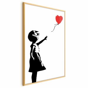 Plakat Dziewczynka z balonem 40×60 cm 582850