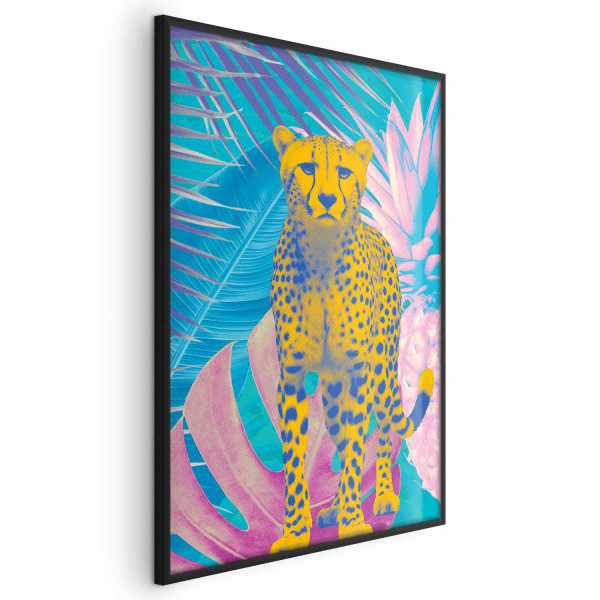 Plakat Egzotyczny Lampart 29,7x42 cm 578554