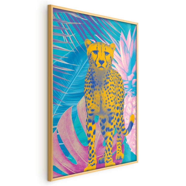 Plakat Egzotyczny Lampart 40x60 cm 582941