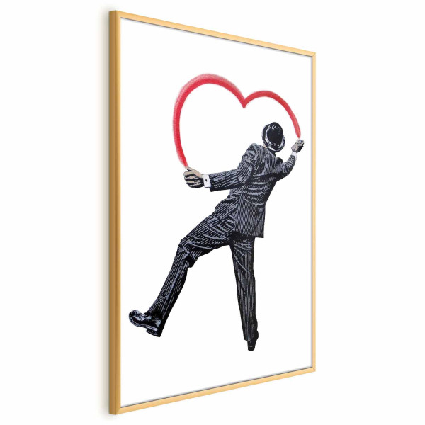 Plakat Elegancki graficiarz 29,7x42 cm 589857
