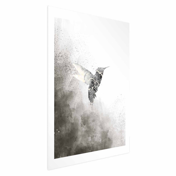 Plakat Etniczny koliber 21x30 cm 579576