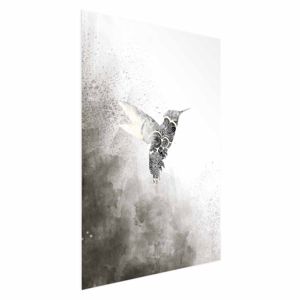 Plakat Etniczny koliber 21x30 cm 579437