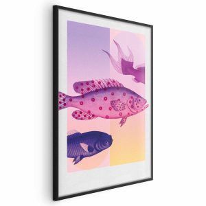 Plakat Fantazyjne Ryby 60×90 cm 577863