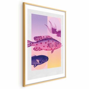 Plakat Fantazyjne Ryby 60×90 cm 579542