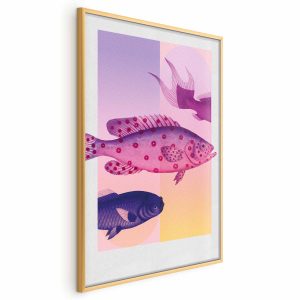 Plakat Fantazyjne Ryby 60×90 cm 582080