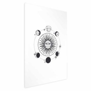 Plakat Fazy księżyca 29,7×42 cm 580428