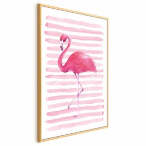 Plakat Flaming i paski 21×30 cm 578983