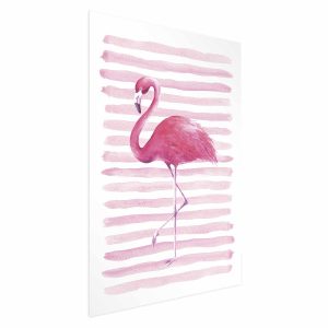 Plakat Flaming i paski 21×30 cm 588358