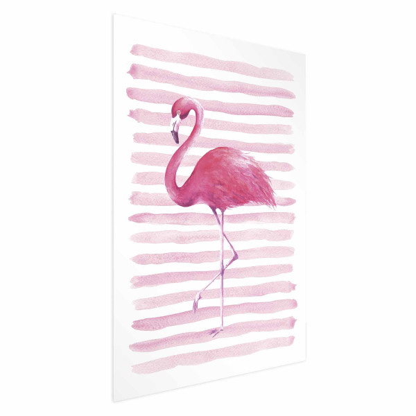 Plakat Flaming i paski 29,7x42 cm 580452