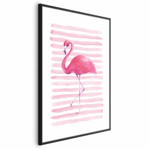 Plakat Flaming i paski 29,7×42 cm 581933