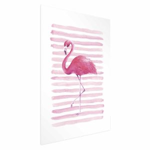 Plakat Flaming i paski 29,7×42 cm 590044