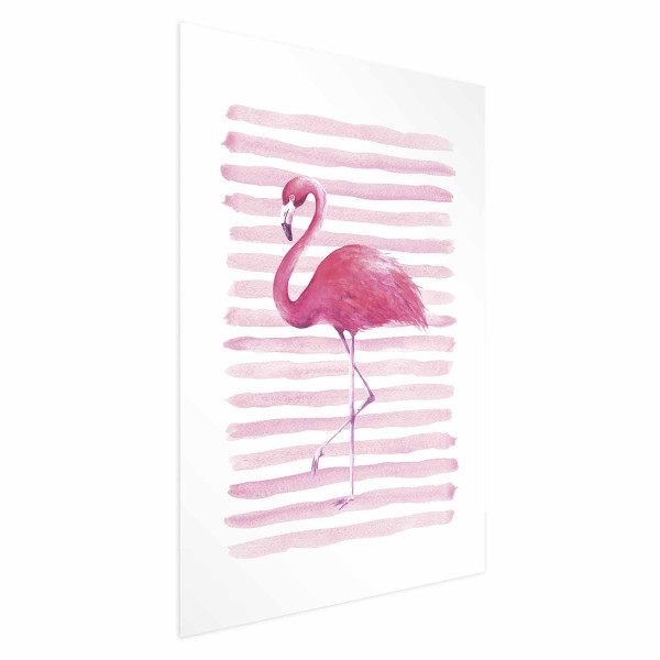 Plakat Flaming i paski 29,7x42 cm 590044