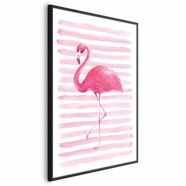 Plakat Flaming i paski 29,7x42 cm 578974