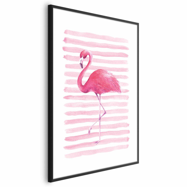 Plakat Flaming i paski 40x60 cm 578162