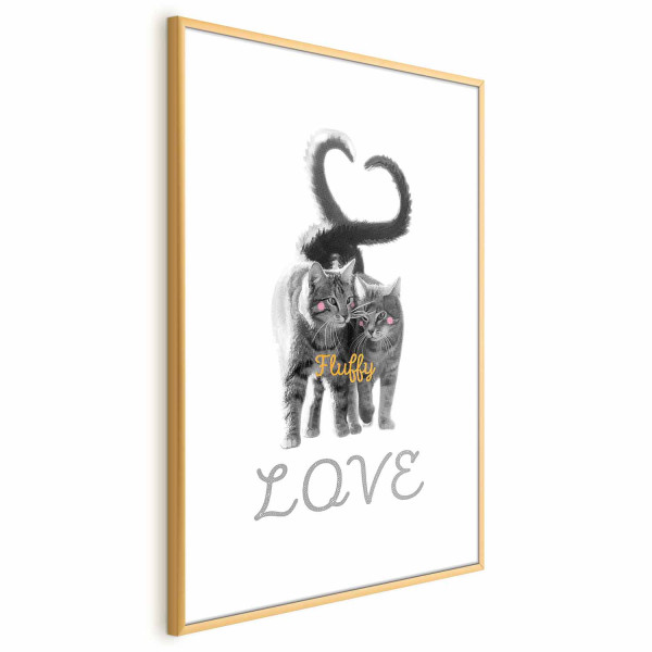 Plakat Fluffy Love 60x90 cm 584839