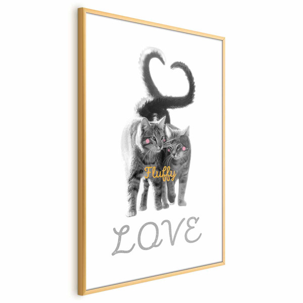 Plakat Fluffy Love 60x90 cm 577098