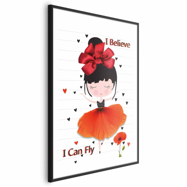 Plakat Fly 21x30 cm 581482