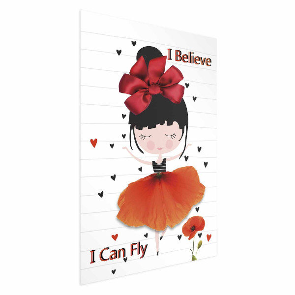 Plakat Fly 29,7x42 cm 581403
