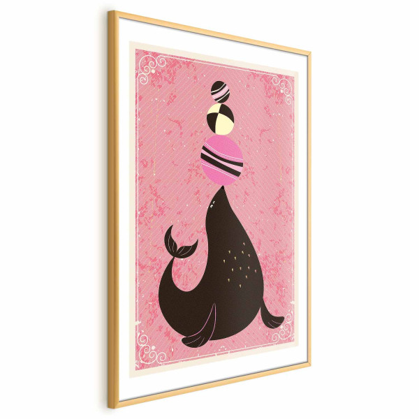 Plakat Foka 21x30 cm 586746