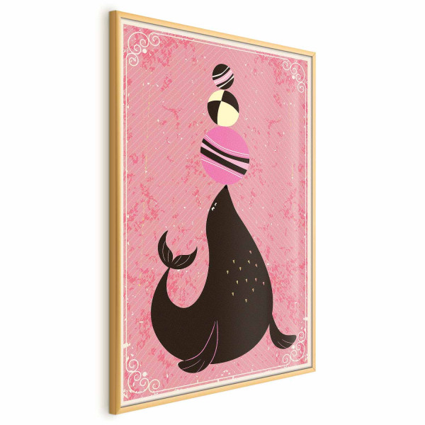 Plakat Foka 29,7x42 cm 579215