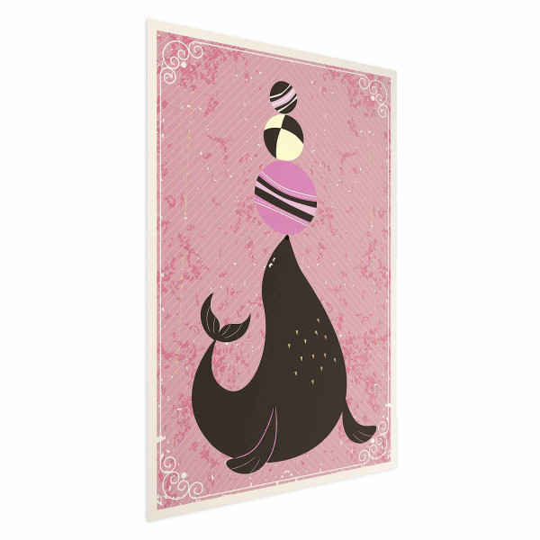 Plakat Foka 40x60 cm 583340
