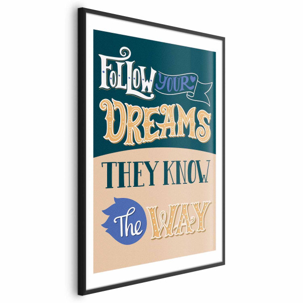 Plakat Follow 60x90 cm 582209