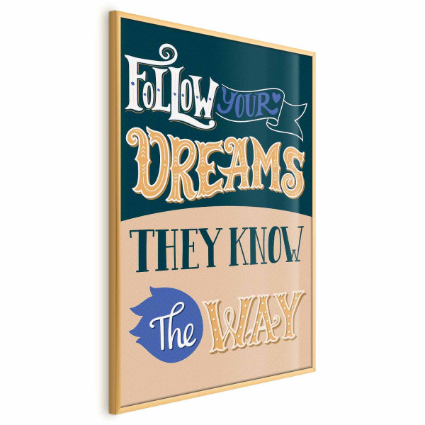Plakat Follow 60x90 cm 582870