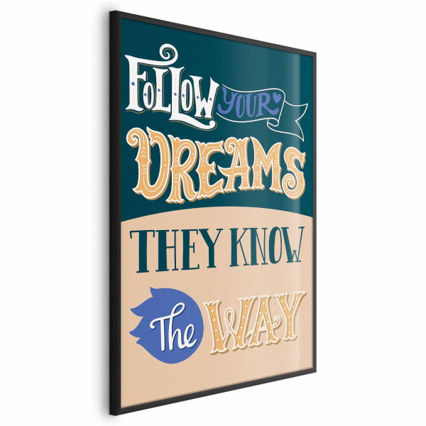 Plakat Follow 60x90 cm 577742
