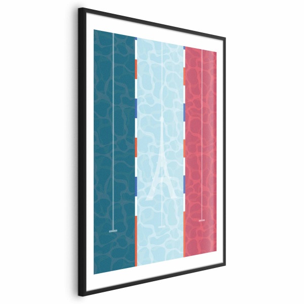 Plakat Francuski basen 29,7x42 cm 587383