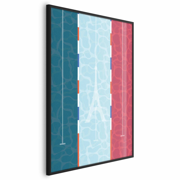 Plakat Francuski basen 29,7x42 cm 589863