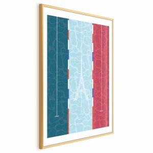 Plakat Francuski basen 40×60 cm 581622 Plakat Francuski basen 40×60 cm 581622