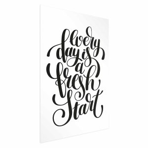 Plakat Fresh start 21×30 cm 588623 Plakat Fresh start 21×30 cm 588623