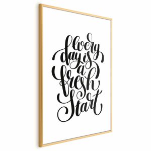 Plakat Fresh start 21×30 cm 590048 Plakat Fresh start 21×30 cm 590048