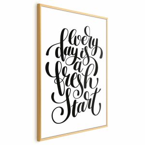 Plakat Fresh start 29,7×42 cm 584206 Plakat Fresh start 29,7×42 cm 584206
