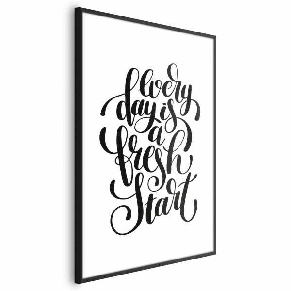 Plakat Fresh start 60x90 cm 589721