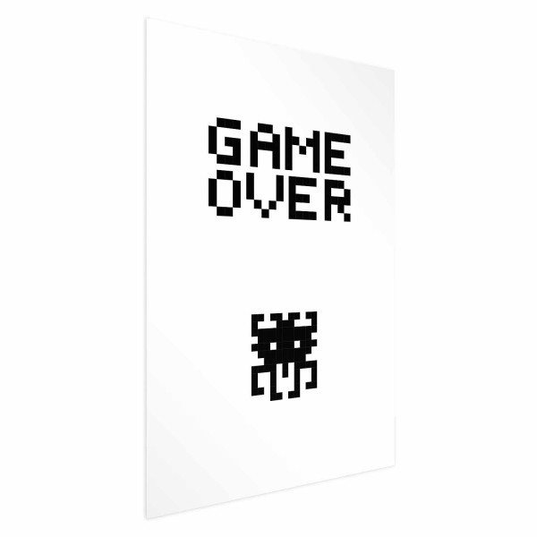 Plakat Game over 40x60 cm 578887