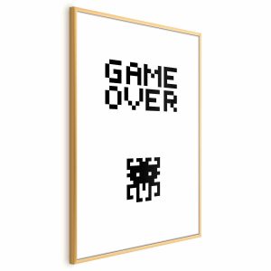 Plakat Game over 40×60 cm 580010 Plakat Game over 40×60 cm 580010