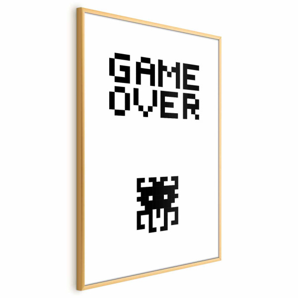 Plakat Game over 40x60 cm 581377