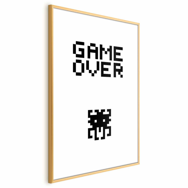 Plakat Game over 60x90 cm 589127