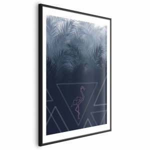 Plakat Geometryczny ptak 21×30 cm 585410