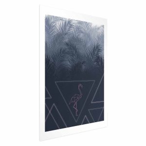 Plakat Geometryczny ptak 40×60 cm 587257